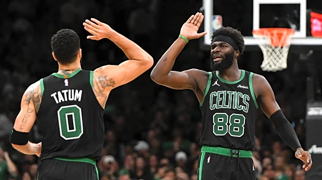 The budding chemistry between Jayson Tatum and Neemias Queta