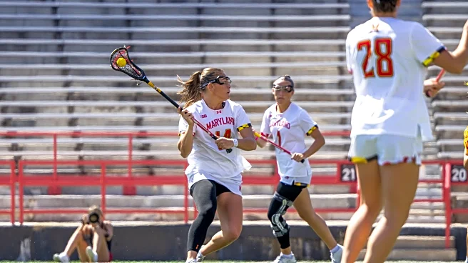 No. 3 Maryland women’s lacrosse’s explosive first half carries it past No. 7 Johns Hopkins, 15-12