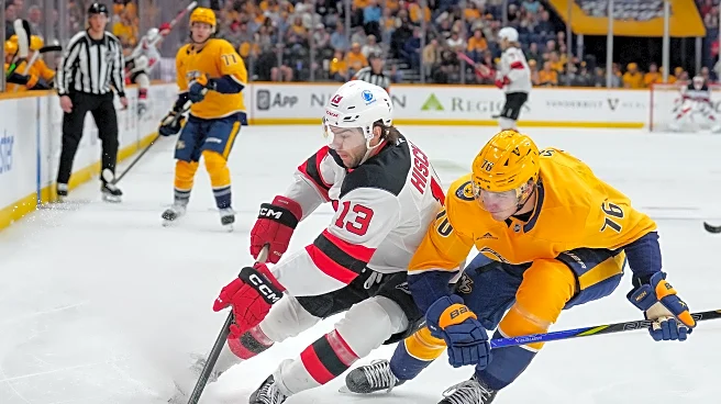 Nico Hischier Scores Twice In New Jersey Devils’ 4-2 Win Over Nashville Predators