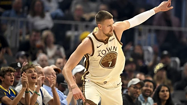 Kristaps Porziņģis, Gui Santos power Warriors to 3rd straight win