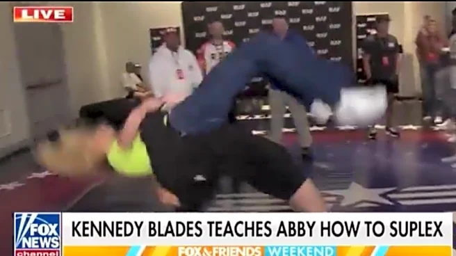 Video: Fox News anchor brutally suplexed by RAF 07 wrestler: ‘Like being thrown off a skyscraper!’