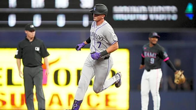 Marlins 4, Rockies 3: Rumfield and Tovar both went yard, but soft contact sinks Rox