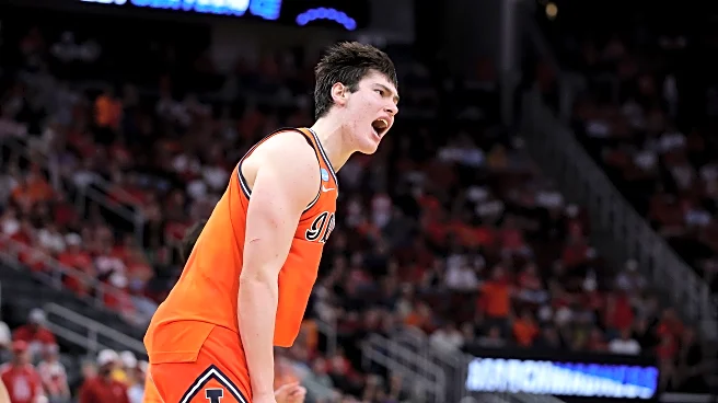 All of the celebrations from Illinois’ Elite Eight win