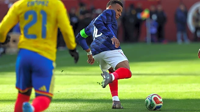 Mbappé and Camavinga feature as France beat Colombia