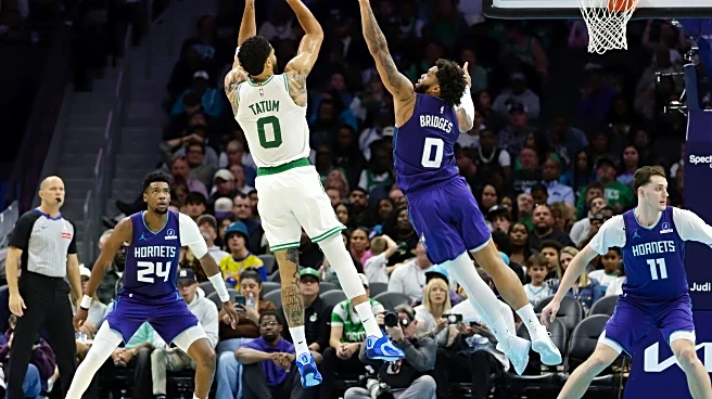On a season-best scoring night, Jayson Tatum made the Spectrum Center feel like home