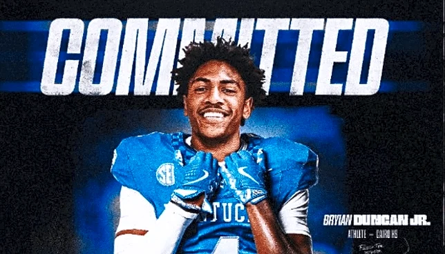 Kentucky Football earns commitment from Bryian Duncan Jr. in class of 2027