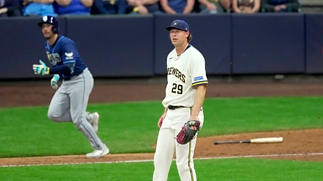 Brewers fall late 3-2 to Rays in first loss of season