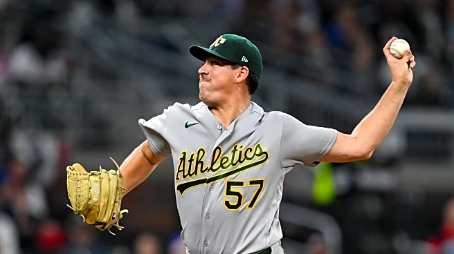 A’s Offensive Struggles Continue in 4-0 Loss to Braves