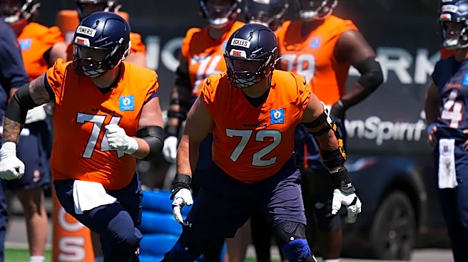 The Broncos had the second lightest starting offensive line in the NFL last season