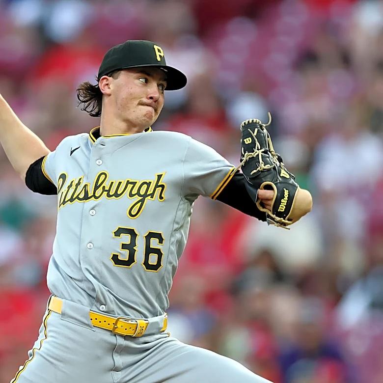 Pirates Bubba Chandler shows flashes of huge potential, need for pitch control in first outing