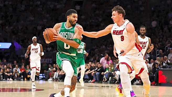 Celtics ride dominant first quarter to 147-129 win over Heat