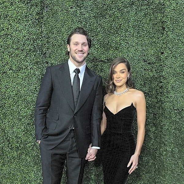 Bills QB Josh Allen and wife Hailee Steinfeld welcome their first child