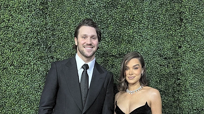 Bills QB Josh Allen and wife Hailee Steinfeld welcome their first child