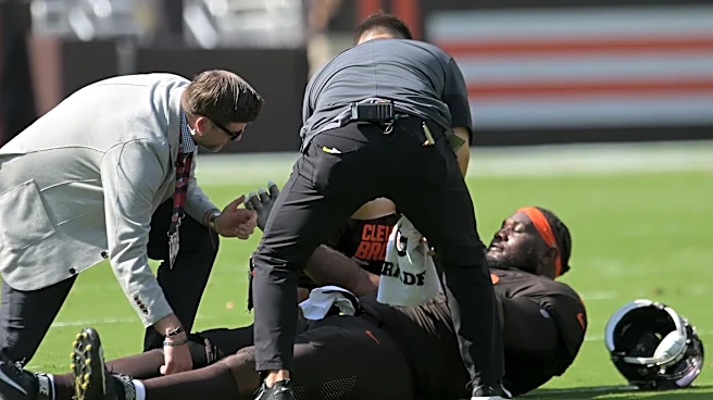Browns OT Dawand Jones’ workout video creates concern, excitement
