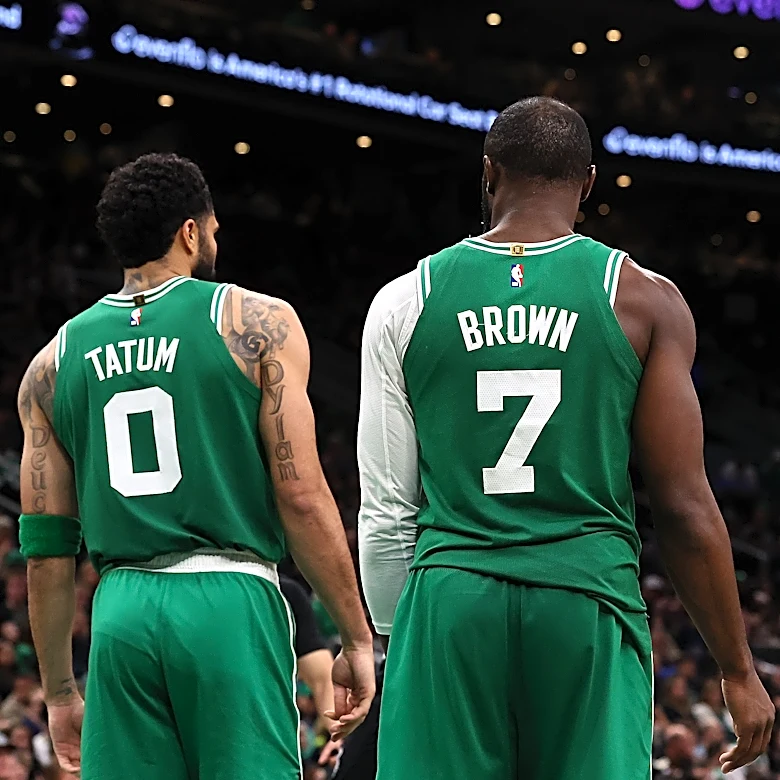 Slightly different versions of Jaylen Brown and Jayson Tatum have yielded perfect harmony for the Celtics