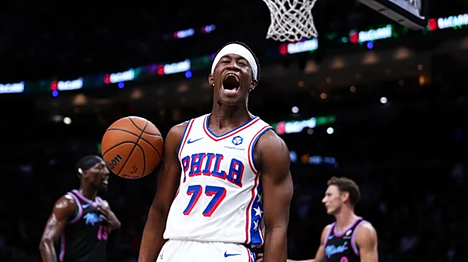 VJ Edgecombe named March’s Eastern Conference Rookie of the Month