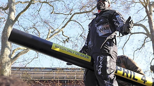 Video: Derek Chisora arrives for Deontay Wilder press conference in decked-out Army tank, stares down ‘Bronze Bomber’