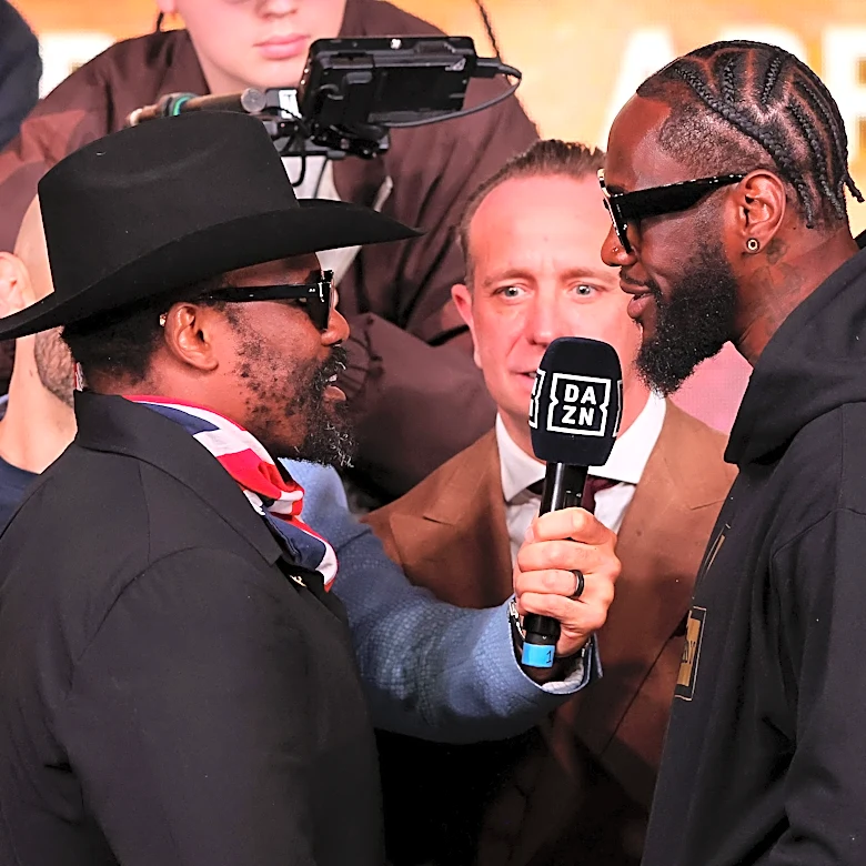 ‘I bring a power that ends bloodlines’: Deontay Wilder and Derek Chisora speak at final press conference