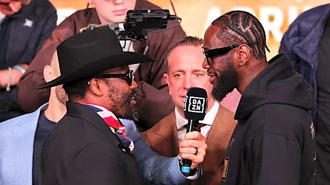 ‘I bring a power that ends bloodlines’: Deontay Wilder and Derek Chisora speak at final press conference