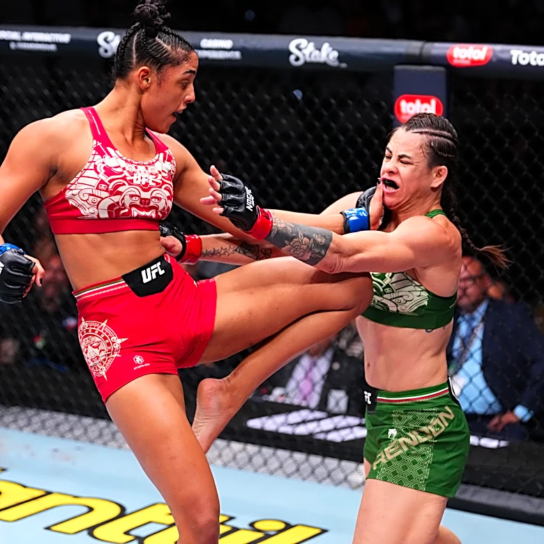 Touted prospect Alice Pereira admits ‘apathetic’ reaction to debut loss, building ‘mental shield’ for UFC Vegas 115 return