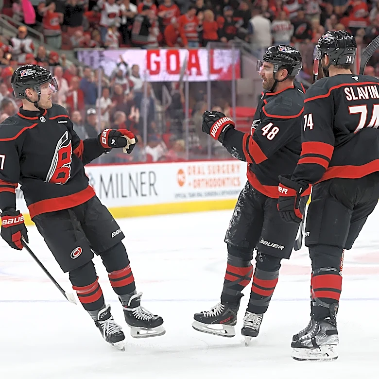 Carolina Hurricanes clinch playoff berth with 5-1 win over Columbus Blue Jackets