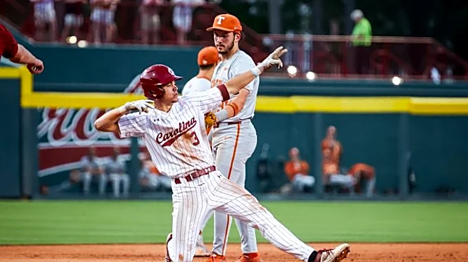 No. 2 Texas suffers surprising beatdown by South Carolina in 9-1 loss