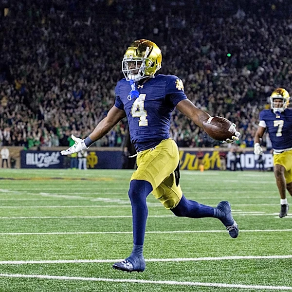 Jeremiyah Love wants to see the Notre Dame VS Michigan rivalry come back