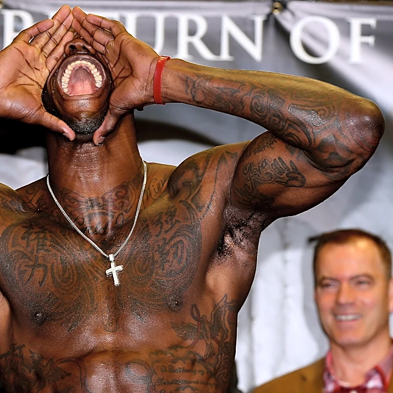 Live: Wilder vs. Chisora weigh ins video results