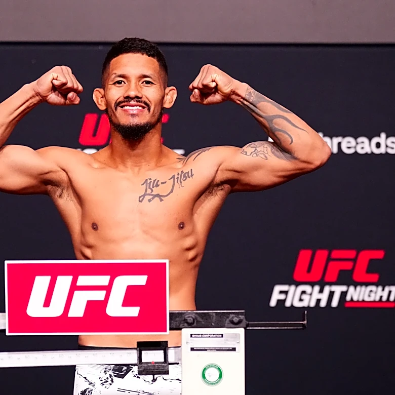 UFC Vegas 115 weigh-in results: Undefeated bantamweight misses for 3rd time