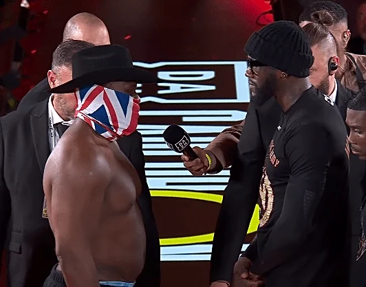Wilder vs. Chisora weigh-in results: Derek Chisora outweighs Deontay Wilder by 40 pounds