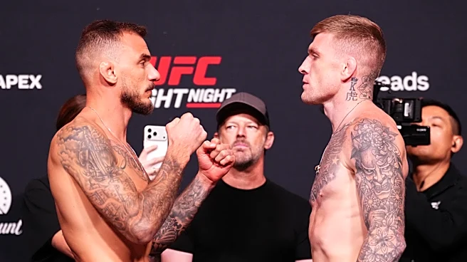 Face off! Renato Moicano stares down Chris Duncan at UFC Vegas 115 weigh ins (Video)