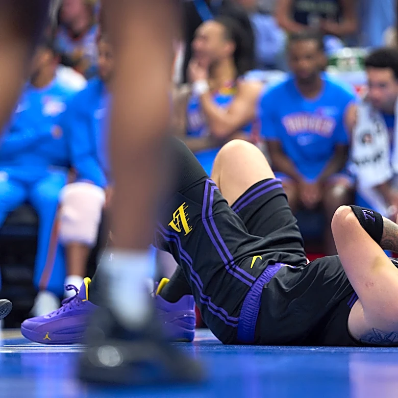 Luka Dončić out indefinitely with left hamstring strain