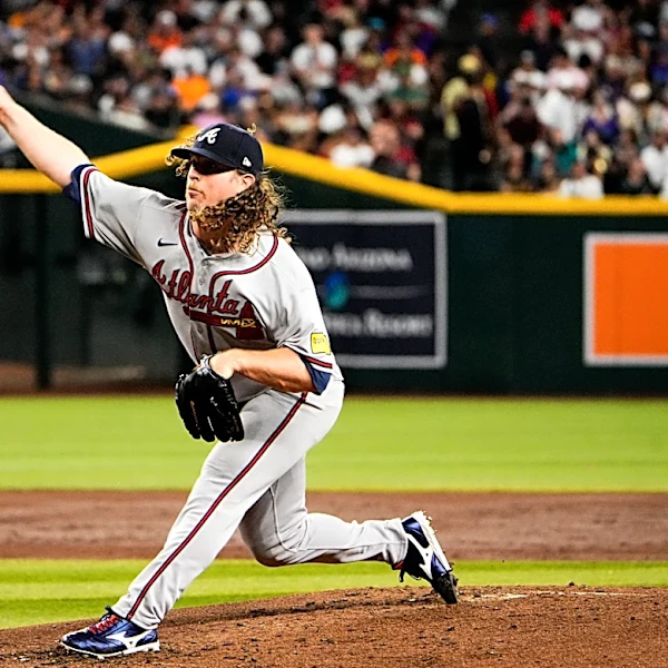 Grant Holmes flirts with no-hitter as Braves defeat Diamondbacks, 2-0