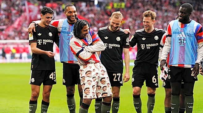 Serge Gnabry sports Leon Goretzka-themed shorts following Bayern Munich’s dramatic 3-2 win vs. SC Freiburg