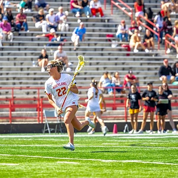 No. 1 Maryland women’s lacrosse slams Rutgers, 18-11, on Senior Day