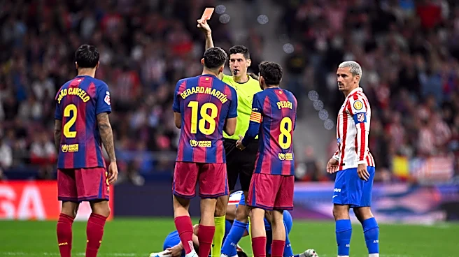 Why did VAR overturn Gerard Martin’s red card for Barcelona vs Atletico?