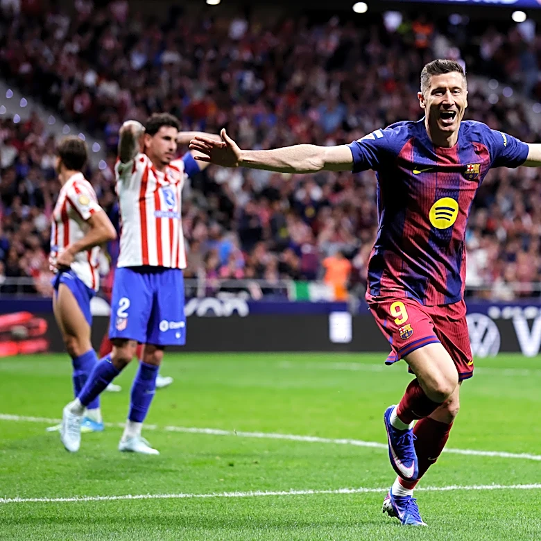 Atlético Madrid vs Barcelona, La Liga: Final Score 1-2, Robert Lewandowski wins it late as Barça earn massive victory on the road