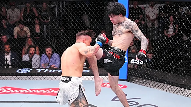 UFC Vegas 115 video: Tommy McMillen finishes Manolo Zecchini with barrage of strikes after chaotic slugfest