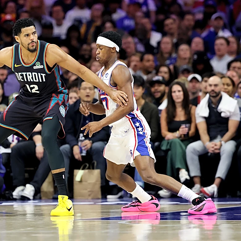 Embiid-less Sixers struggle in second half of loss to Pistons