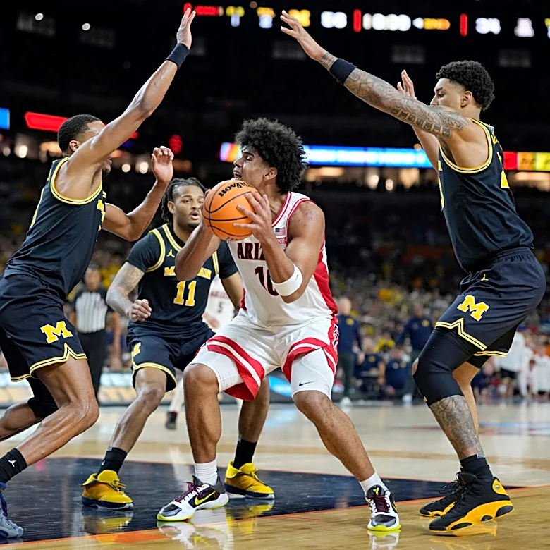 NCAA Final Four: Arizona blown out by Michigan in national semifinals