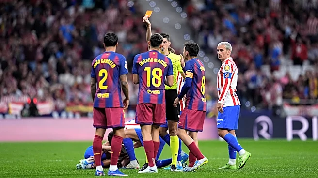 VAR audio of decision to overturn Gerard Martin’s red card for Barcelona vs Atletico released