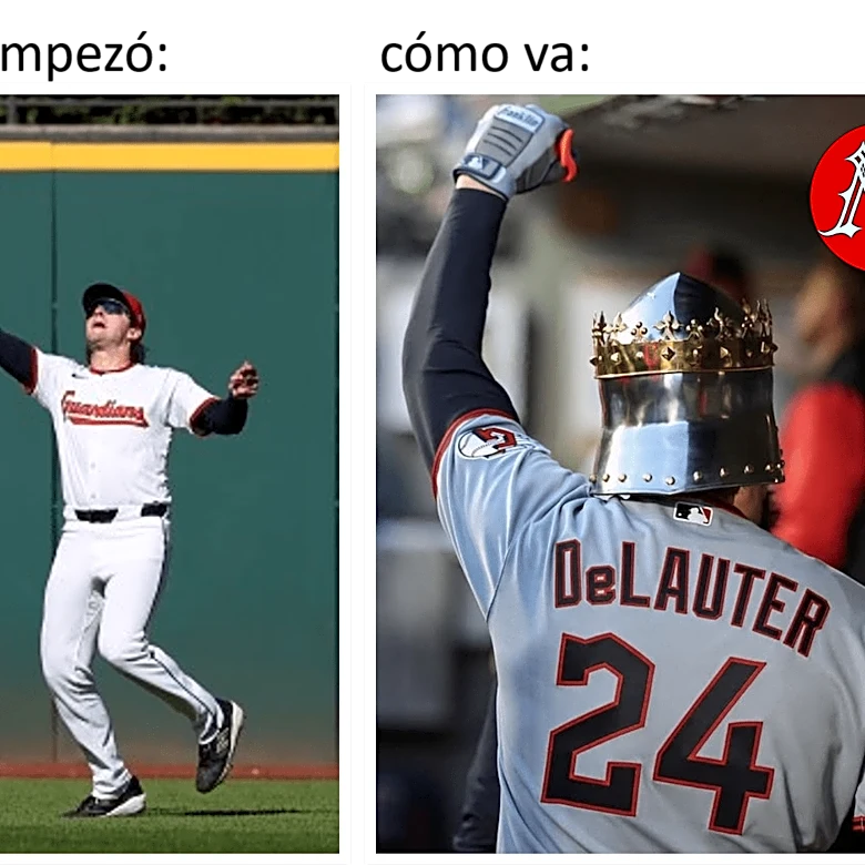 Los dos comienzos de Chase DeLauter no podrían ser más diferentes