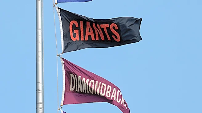 Are the Giants playing for 2nd or 3rd place in the NL West?