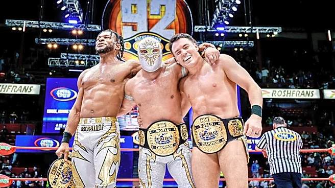 Mistico leads AEW trios champions to take down Callis Family in CMLL