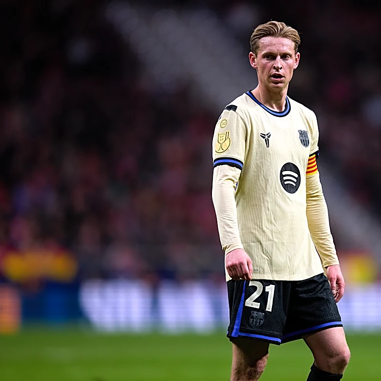 Frenkie de Jong still not back in training, set to miss Barcelona’s Champions League clash with Atlético Madrid