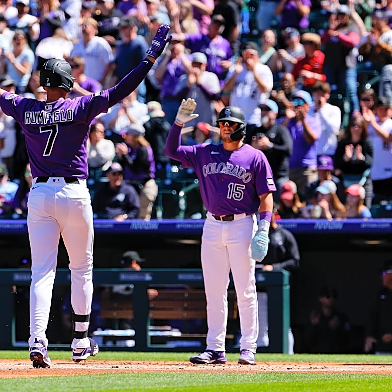 TJ Rumfield made his mark during his first week in the big leagues