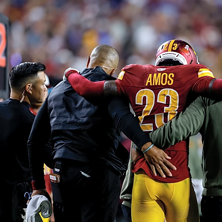 Daily Slop: 6 Apr 26 – Commanders CB Trey Amos on his rehab: “Leg’s going good, man, for real, for real!”