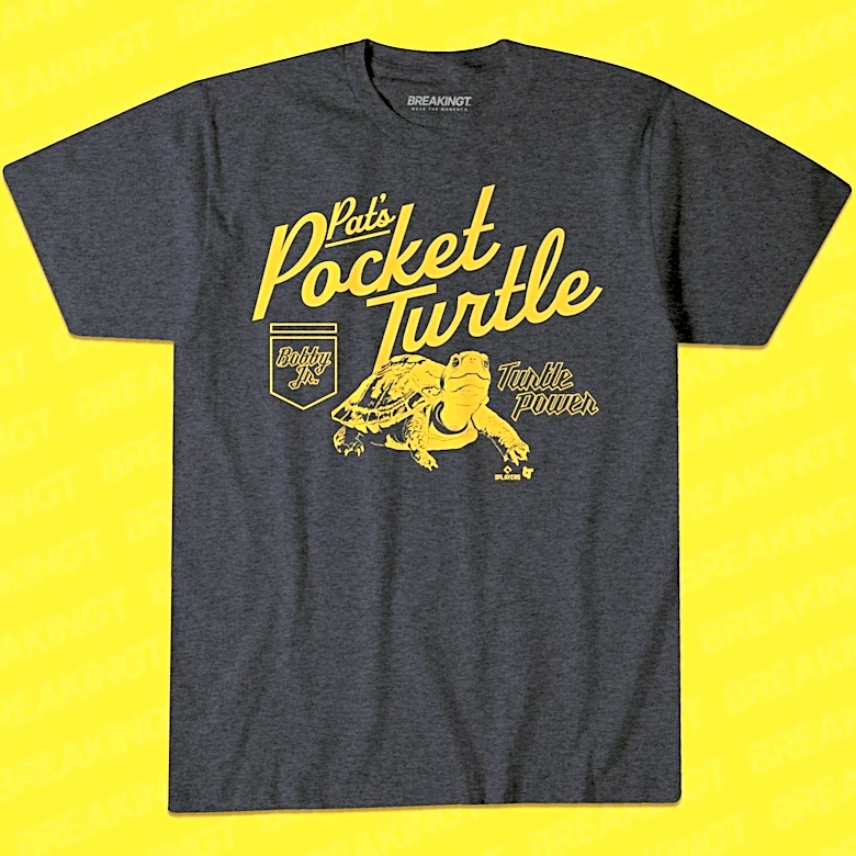 Breaking T drops new Pat’s Pocket Turtle shirt