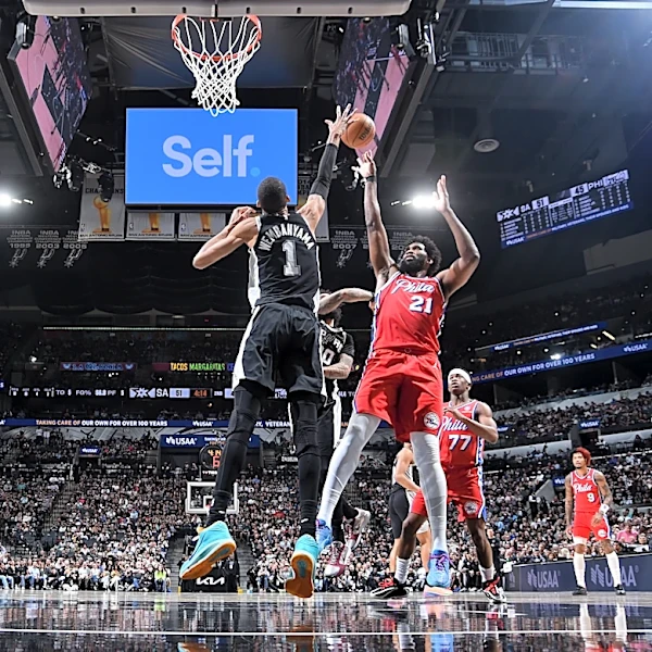 Sixers Bell Ringer: Spurs overpower Sixers despite Wemby’s halftime exit