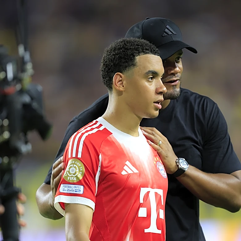 Vincent Kompany explains how he and Julian Nagelsmann coordinate to help Jamal Musiala return to fitness